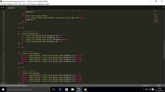 Bootstrap 4 Tutorial 46 - Advanced List Groups смотреть онлайн