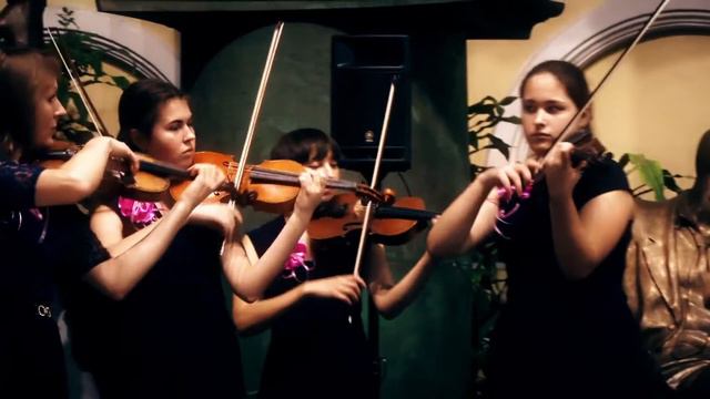 Выступление Ансабля скрипачей «Арпеджио» на Международном фестивале «Звуки дутара» смотреть онлайн