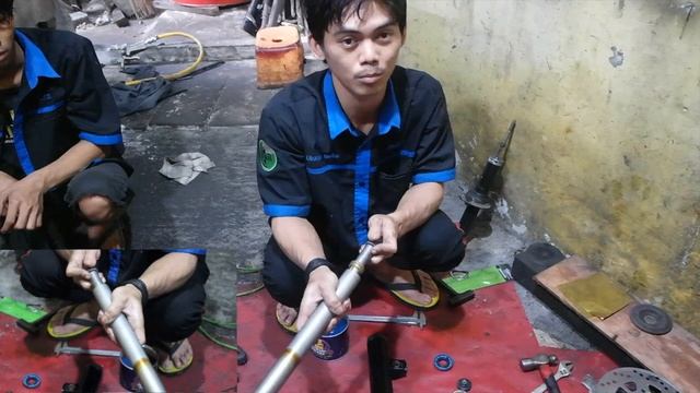 CARA SERVIS SHOCK ABSORBER BMW E36 смотреть онлайн