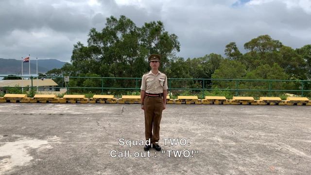 Foot Drill Lesson 4 - Close Order at the Halt - Front Rank and Open Order at the Halt - Rear Rank смотреть онлайн