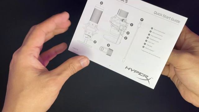 HYPERX QUADCAST S || RGB CONDENSER MICROPHONE || UNBOXING ||