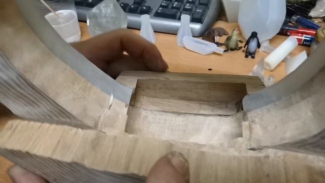 СВЕТИЛЬНИК (Арктика) из Спила Дерева и Эпоксидной смолы - Своими Руками! смотреть онлайн
