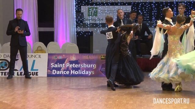 Стрелков Павел - Маркина Юлия, Final, English Waltz смотреть онлайн