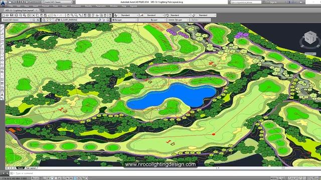 How to create contour ground for golf course lighting calculation смотреть онлайн