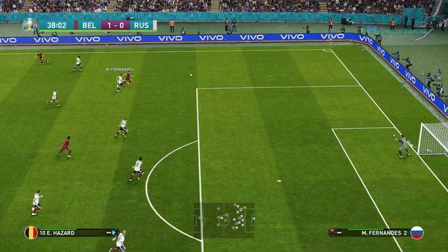 PES 2021 | Belgium vs Russia | UEFA Euro 2021 | Gameplay & Full match | Prediction смотреть онлайн