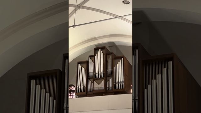 J. S. Bach. Prelude and Fugue in E-flat major, BWV 552. смотреть онлайн