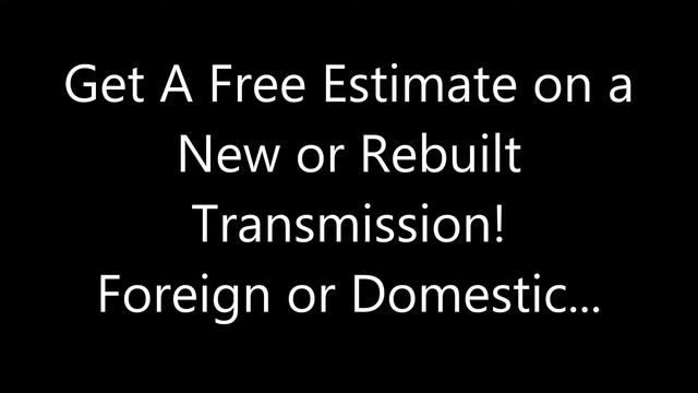 Rebuilt Transmission Experts Brockton - 508-244-4107 смотреть онлайн