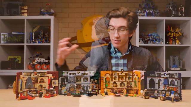 House Banners Early Review! LEGO Harry Potter 2023