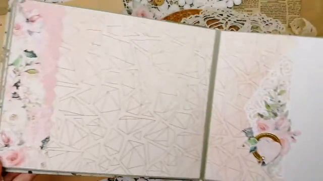 #ScrapMania_tm Свадебная книга пожеланий. Обзор от ПД Маши Хариной