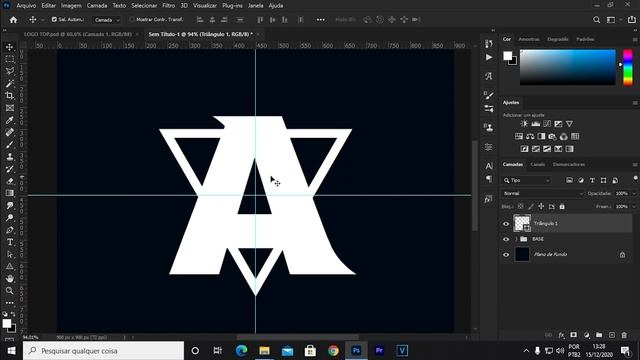 COMO CRIAR PERFIL PARA CANAL NO YOUTUBE - PHOTOSHOP смотреть онлайн