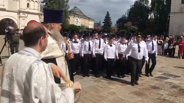 Окропление кадетов святой водой смотреть онлайн