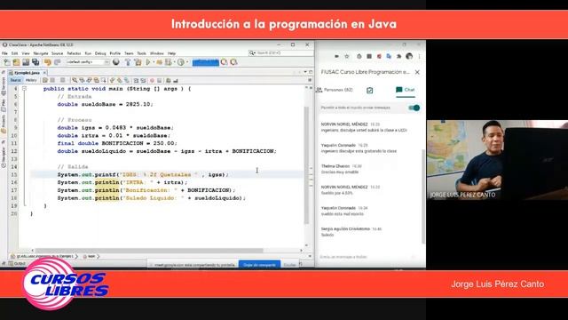 Java - Clase 5 - Ejercicio utilizando expresiones, método printf y la clase Scanner смотреть онлайн