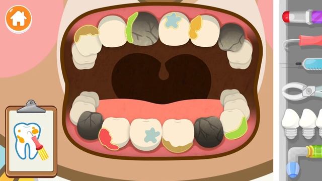 Kids Dentist Baby Doctor Game - Animal Dental Care Game - Clean and Fix Teeth - Android Gameplay HD смотреть онлайн