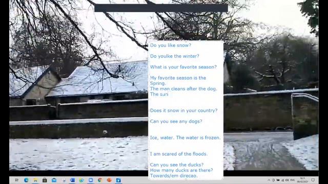Leisure.Walk in Snow. Learn English with EK. Refer to my regular postings. Aprenda Ingles Brincando смотреть онлайн
