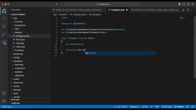 Laravel 10 & Filament - Setup Table & Model смотреть онлайн