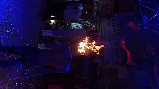 man playing with python || ganesh nimarjanam event at kondapur Hyderabad смотреть онлайн
