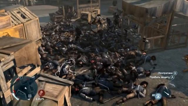 Забавный баг в Assassins Creed III смотреть онлайн