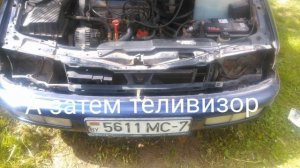 Замена радиатора passat b4