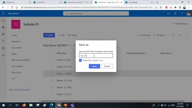 สอนการจัดเรียงข้อมูลใน SharePoint แบบพื้นฐาน สำหรับ User มือใหม่หัดใช้ SharePoint смотреть онлайн
