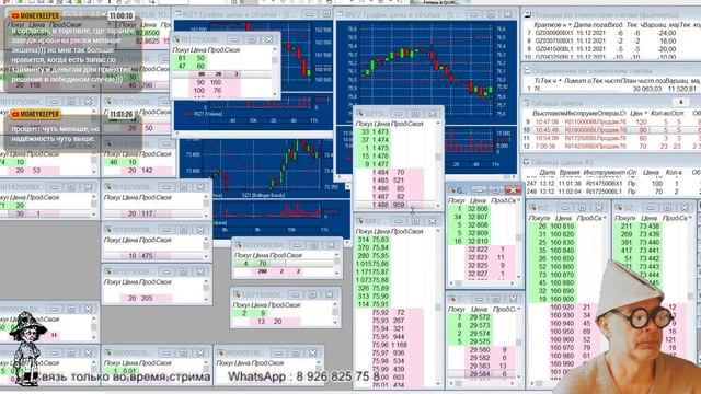 Игра на бирже в прямом эфире 13.12.2021г. Опционы и скальпинг. Просто общаемся на любые темы. смотреть онлайн