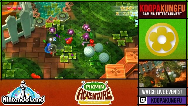 Nintendo Land | Pikmin Adventure: Bulborb Forest - 65 (Wii U + GamePad Gameplay Walkthrough) смотреть онлайн