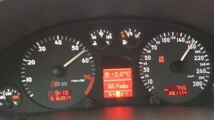 Разгон до 100 Ауди А6 С5