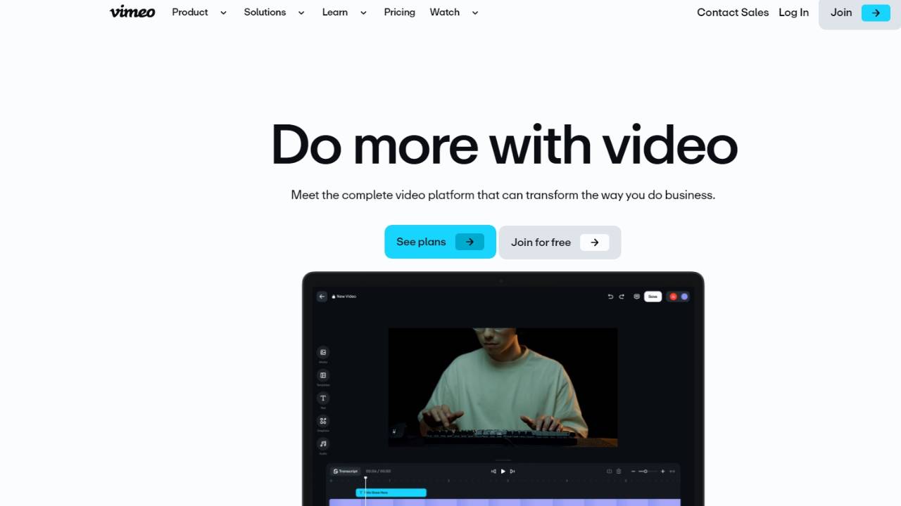 Где размещать свои обзоры для одностраничников. Хостинг Vimeo