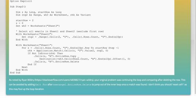 Excel VBA Runtime Error '424' Object Required when deleting rows смотреть онлайн