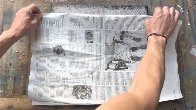 How to Create Textured Minimalist Abstract Paintings with Acrylics: DIY Art Demonstration смотреть онлайн