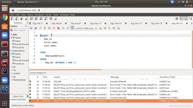 Section 18: MySQL Between Operator смотреть онлайн