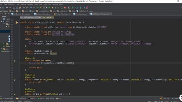 28 Content Provider ile Kategori Eklemek | Android Content Provider | Storage | Sqlite Dersleri смотреть онлайн