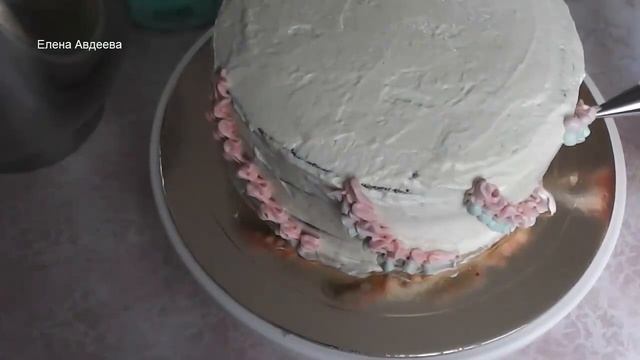 Торт из бисквита на горячем молоке смотреть онлайн