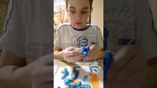 сборка скутера из лего смотреть онлайн