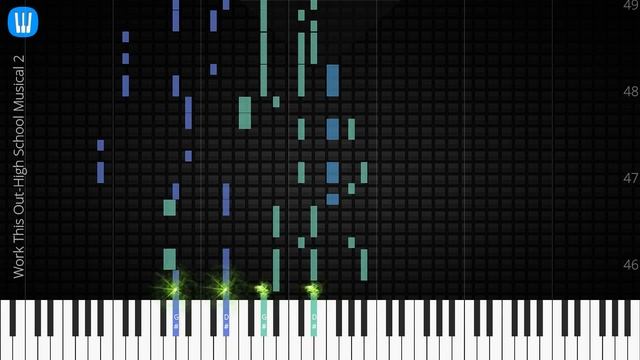 ? Work This Out, High School Musical 2, Synthesia Piano Tutorial смотреть онлайн