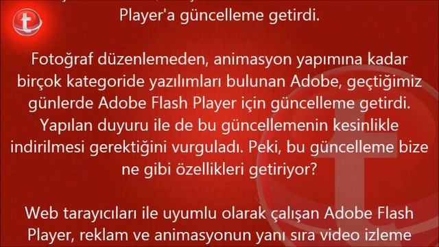 Adobe Flash Player Güncellemesini Yayınladı - Teknolojin.com смотреть онлайн