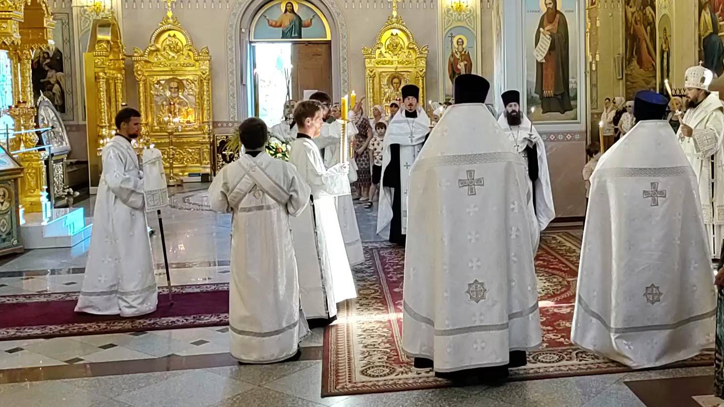 Величание Праздника Преображения Господня. Регент Екатерина Артюхова. смотреть онлайн