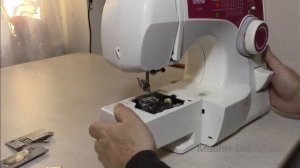 Brother XL 3500. Нитка петляет на низ.  Видео № 510