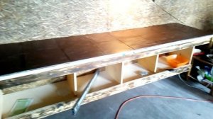 Столешница из плитки (керамогранита) для деревенской кухни, своими руками.