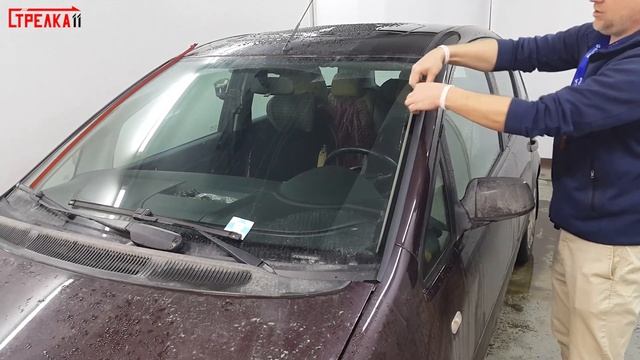 Дефлектор лобового стекла Стрелка-2 для FORD C-MAX (I) с 2007г.в. - strelka11.ru смотреть онлайн