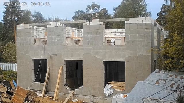 строительство нового дома (новая жизнь родового гнезда) часть 2