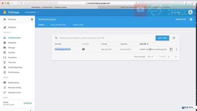 Kotlin android tutorial - 64 - Firebase authentication With email and password смотреть онлайн