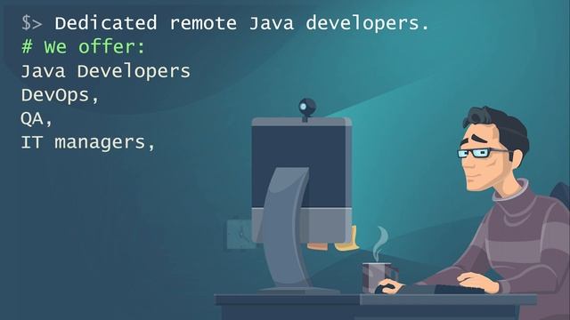 Dedicated remote Java developers смотреть онлайн
