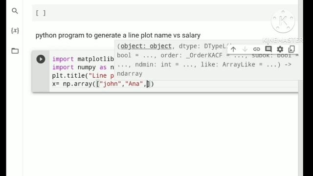 python program to generate a line plot of name vs salary. #bcs #pythonprogramming #pythontutorial смотреть онлайн
