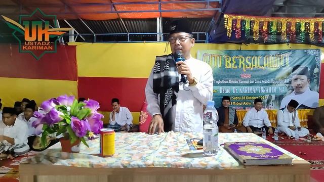MASJID NURUL IMAN GITI KABUN ROKAN HULU RIAU || CERAMAH USTADZ KARIMAN