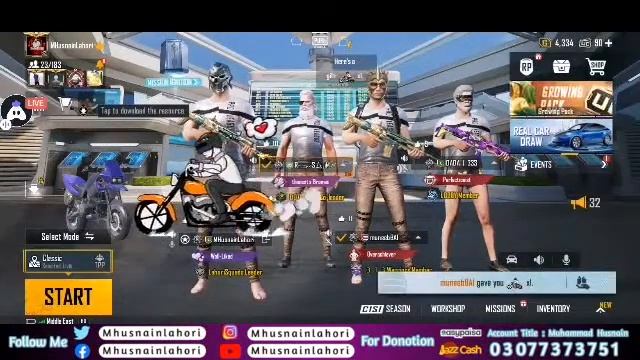 Fully RUSH GAMEPLAY Episode 43 PUBG LIVE смотреть онлайн