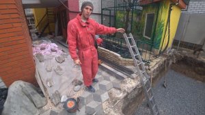 Строим бассейн своими руками из блоков и показываем все этапы строительства