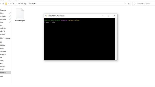 SSH login with private .pem in Hindi смотреть онлайн