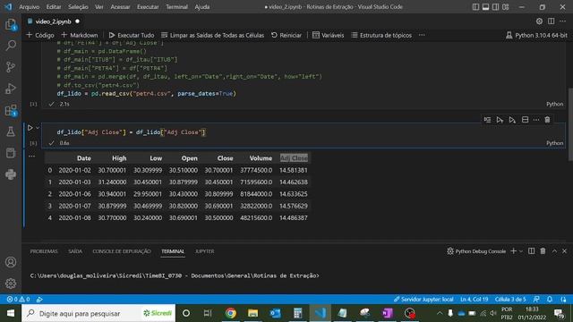 Lidando com os dados e gráficos - Python para finanças pt 2 смотреть онлайн