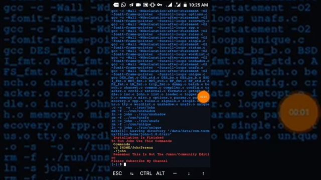 John The Ripper On Termux смотреть онлайн