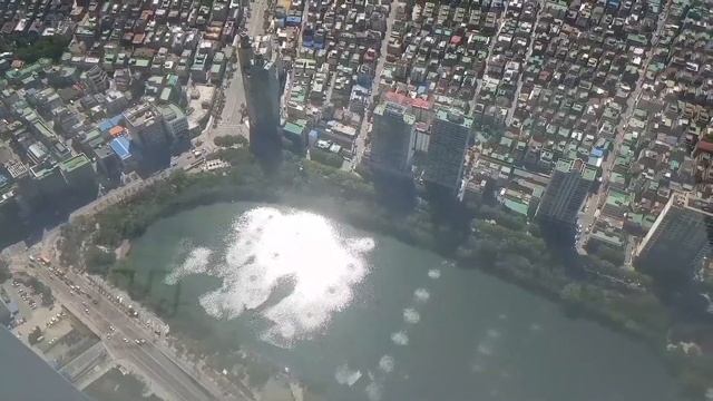 Lotte tower. Seoul sky. Сеул с высоты смотреть онлайн